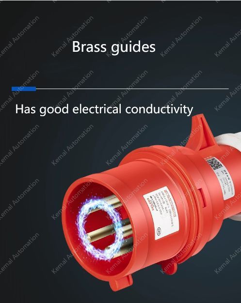 3 pole 32A receptacle