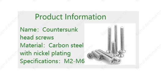 Electronic screws M1*3